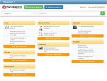 Tablet Screenshot of castricum.marktgigant.nl